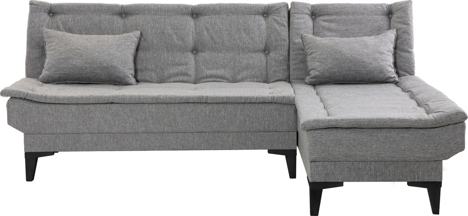 Kënd-sofë shtrat Atelier del Sofa, Santo-S, gri