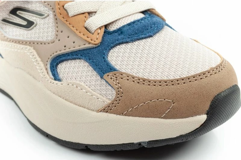 Atlete për djem Skechers Nova Jogger Velcro 419001L/NTBL, bezhë/blu [Madhësia: 30]