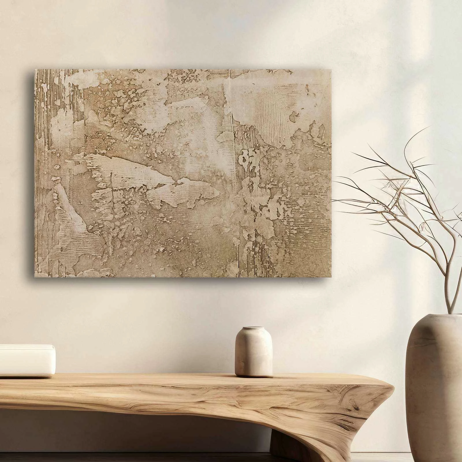 Pikturë dekorative në kanavacë Wallity, 70100Wabisabi-041, shumëngjyrëshe, 70x100cm