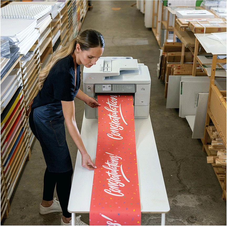 Printer multifunksional Brother MFC-J6959DW, Inkjet, A3, ngjyra, duplex, Wi‑Fi/Ethernet, gri