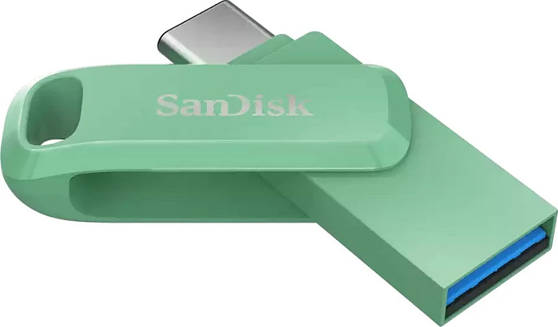 USB stick Sandisk Ultra Dual Drive Go, USB-C, i gjelbër