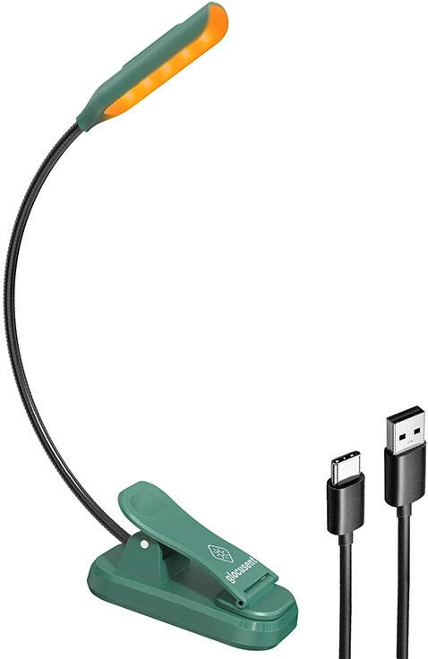 Llambë mini pa tela Glocusent GLCSNTBL102G me kllapë, USB-C, e gjelbër