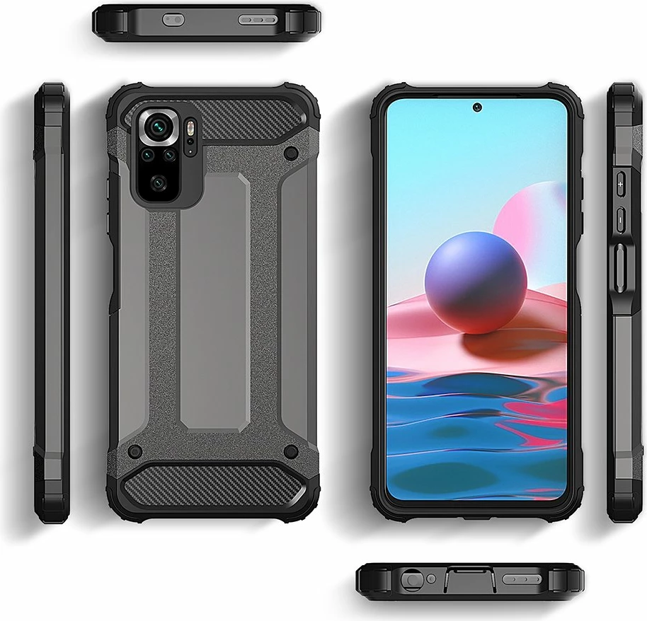 Mbështjellës Hurtel Hybrid Armor për Xiaomi Redmi Note 11 Pro+ 5G / 11 Pro 5G / Mi 11i HyperCharge / Poco X4 NFC 5G, Blu