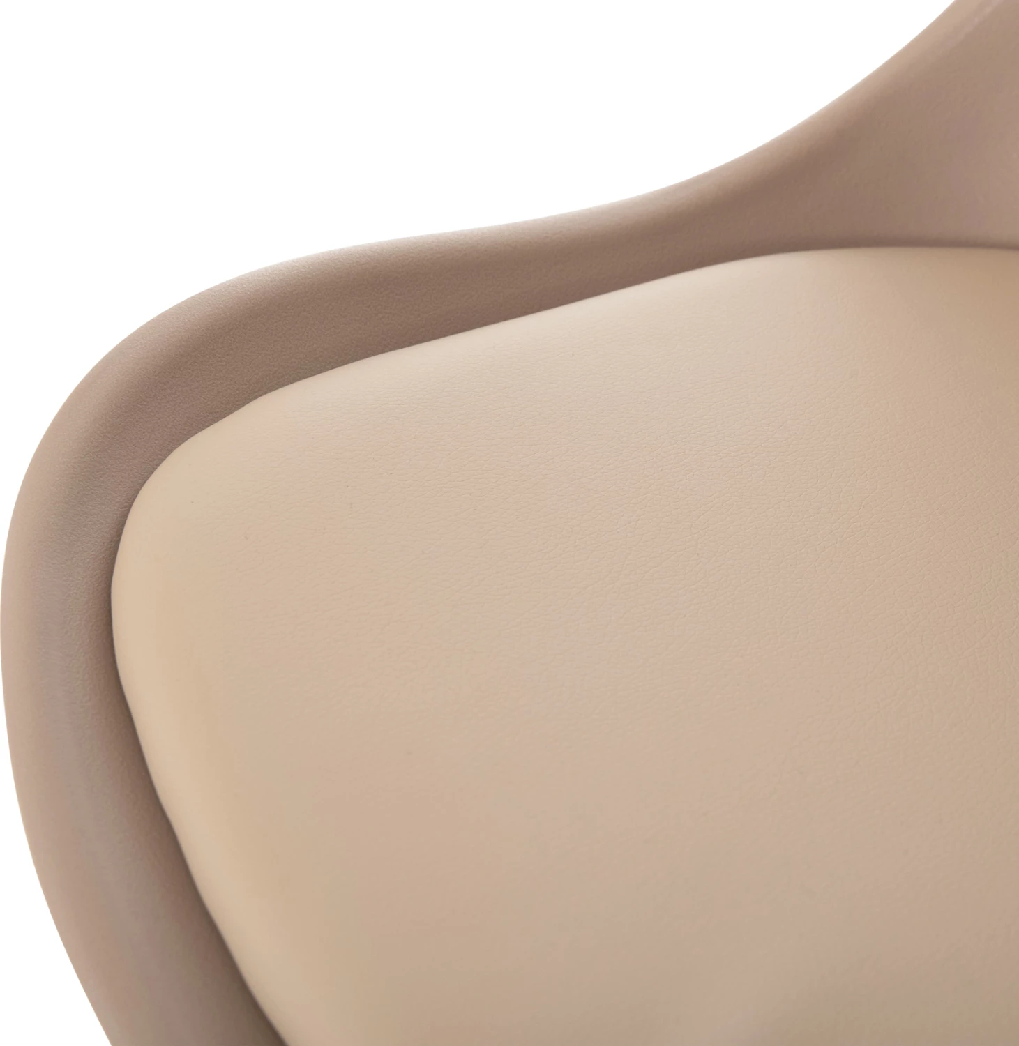 Karrige për ngrënie Vegas FH0033.45 me këmbë polipropileni dhe ndenjëse PP kapuçino 46x58x82 cm, set prej 4 copë