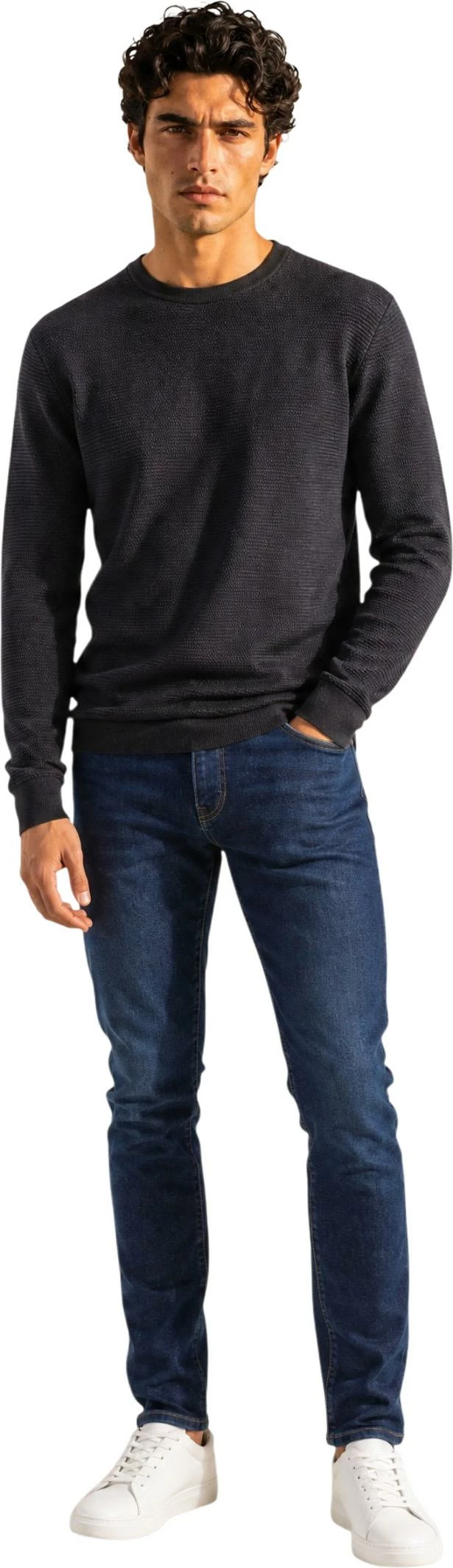 Xhemper për meshkuj Armani Exchange XM003012 AF26379, i zi [Madhësia: XXL]