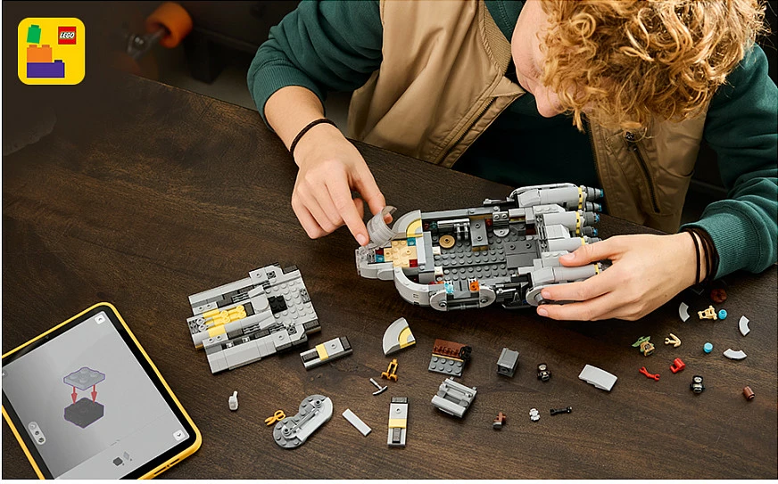 Set ndërtimi LEGO Star Wars 75445 Anzellian Starship, 701 pjesë, shumëngjyrësh
