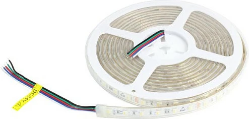 Shirit LED Synergy21 S21-LED-001008, 5 m, 300 LED, 24V, IP65, RGB + bardhë e ngrohtë
