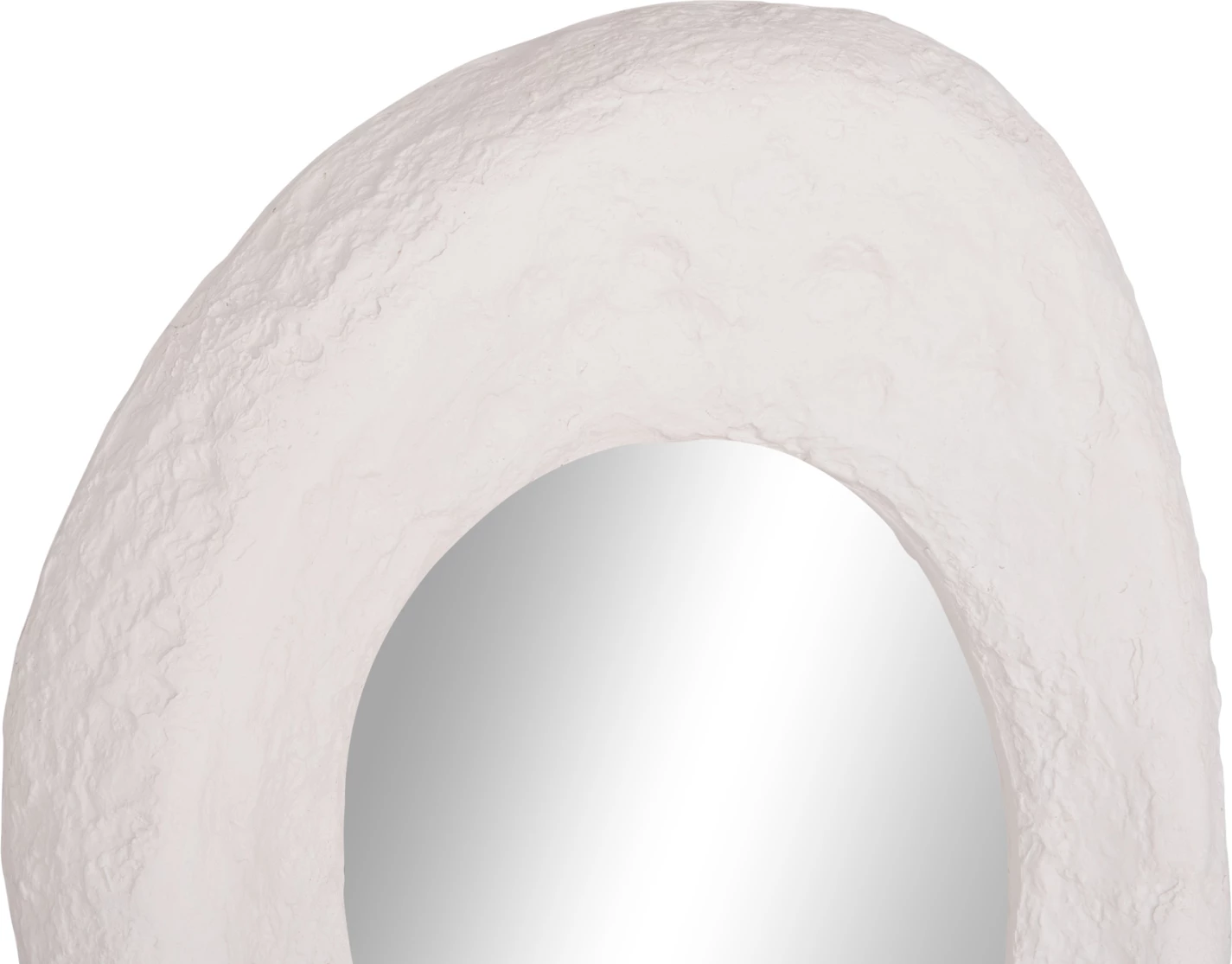 Pasqyrë muri RIFFE, fibër-cement, e bardhë, 60x13x85cm