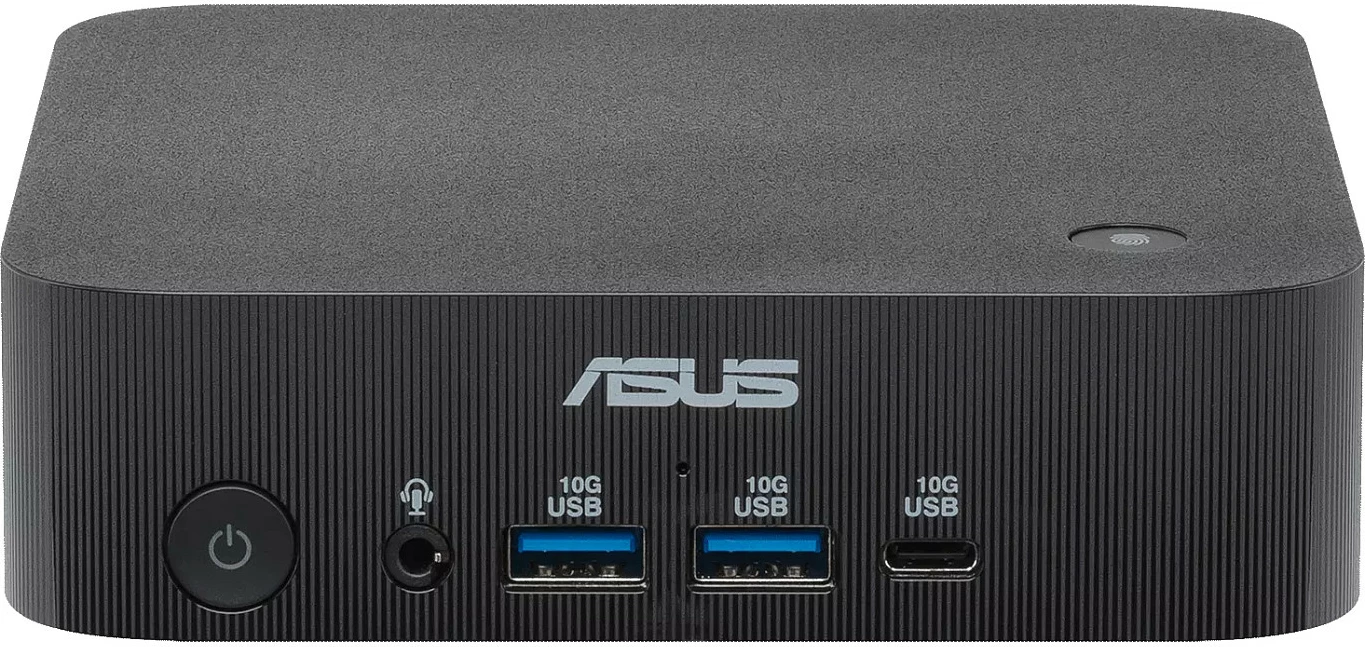 Mini PC barebone ASUS ExpertCenter PN54-BBR321MNS1, AMD Ryzen 3 210, 0GB RAM/0GB SSD, Wi‑Fi, Bluetooth 5.4, e zezë