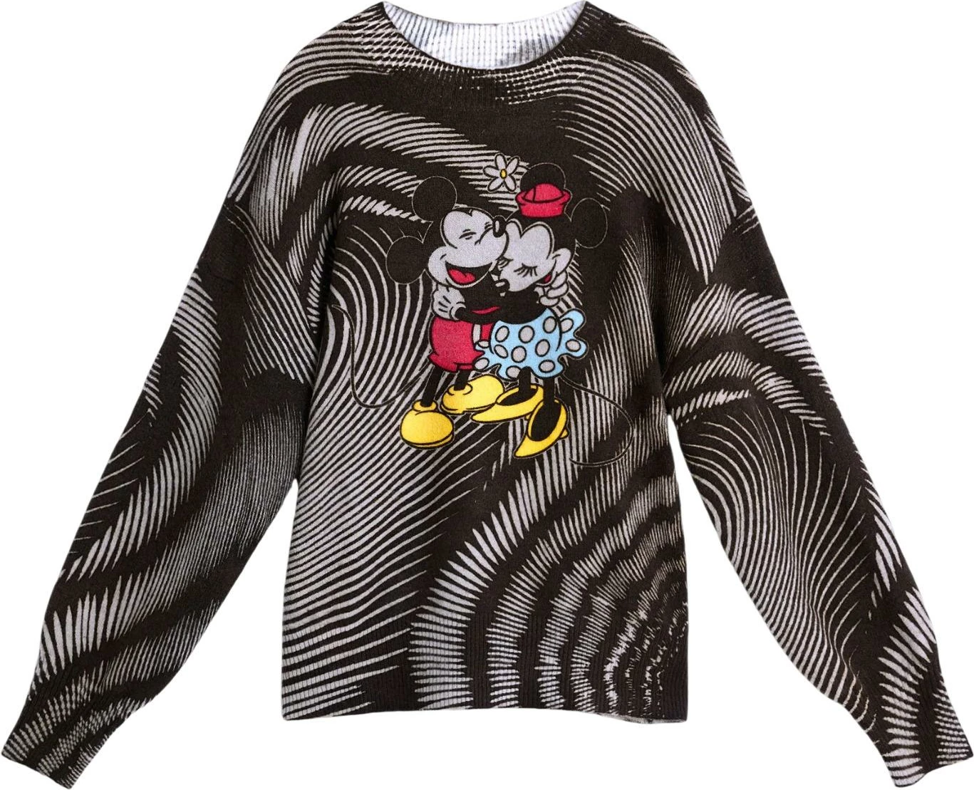 Xhemper për femra Desigual JERS_HUG MICKEY 26WWJF48, i zi [Madhësia: M]