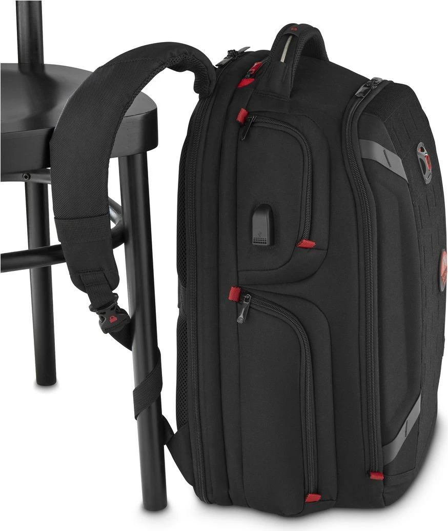 Çantë shpine gaming Wenger PlayerOne 17.3 inç e zezë