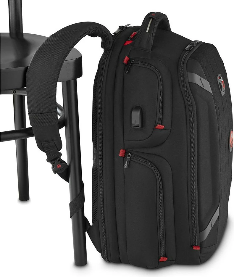 Çantë shpine gaming Wenger PlayerOne 17.3 inç e zezë
