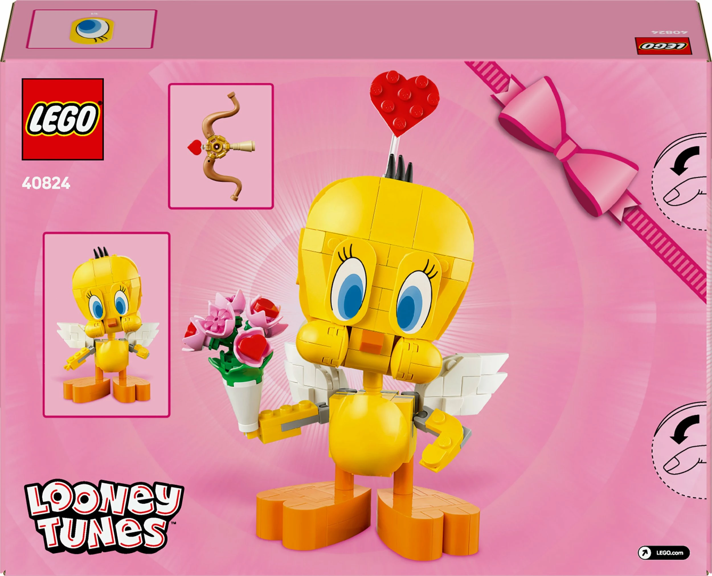 Set LEGO Exclusive Cute Canary Tweety 40824, 412 copë