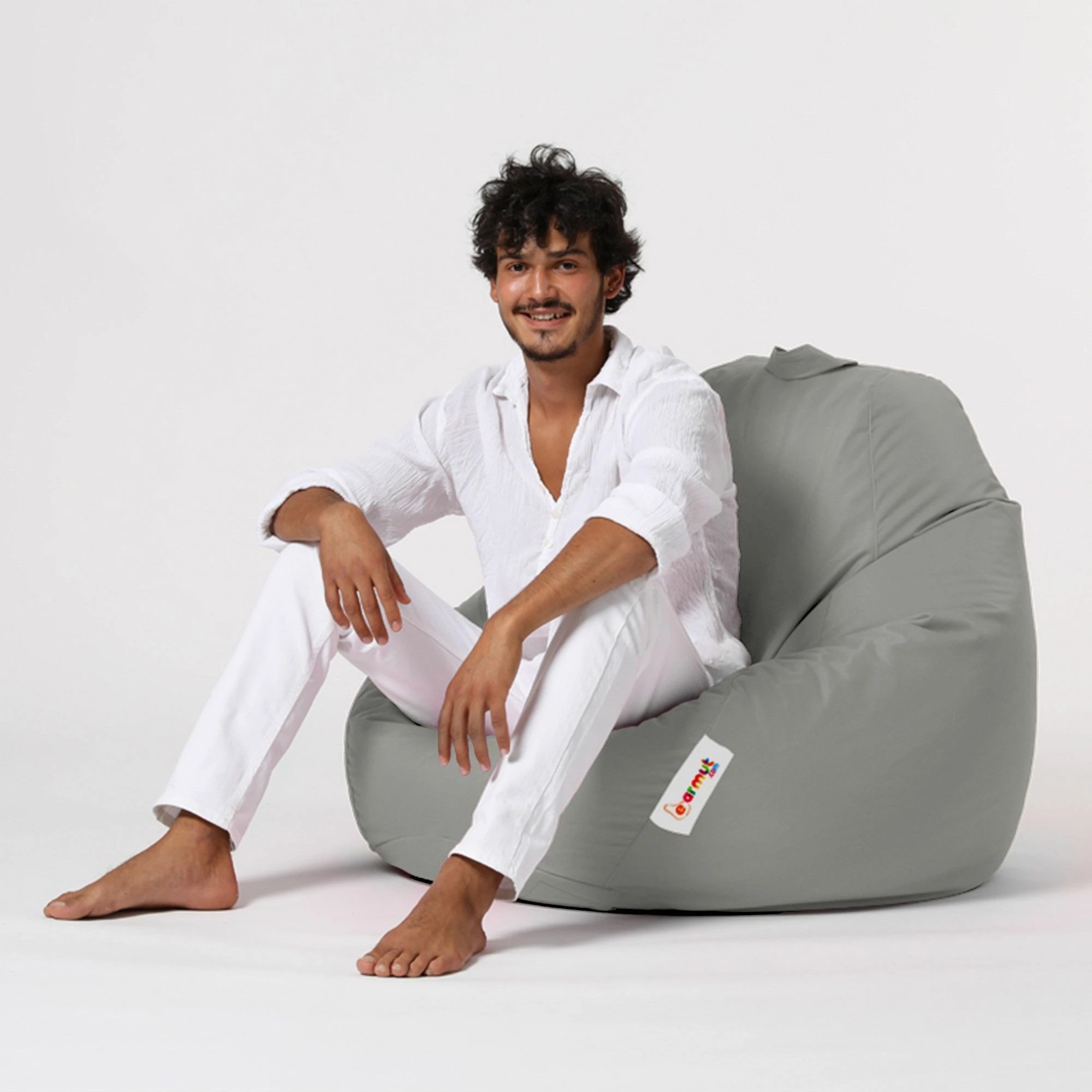 Qese për ulje kopshti, ngjyrë fume, XXL, Atelier del Sofa