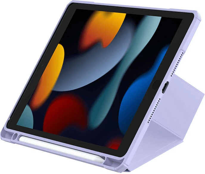 Mbështjellës Baseus Minimalist Series për iPad 10.2", vjollcë