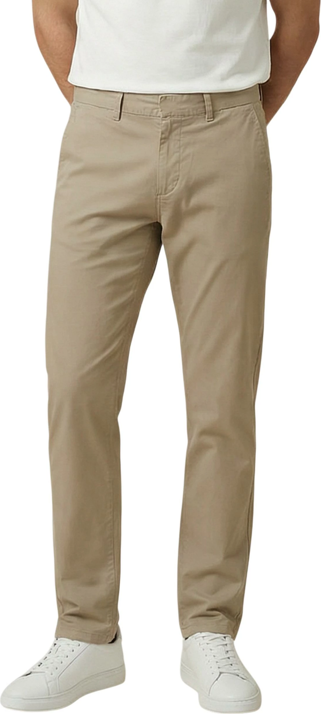 Pantallona chino për meshkuj Gant Slim Sports Chinos 2601.1501020, bezhë e çelët