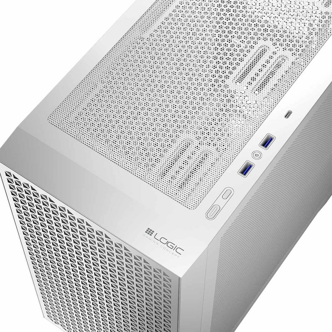 Kasë LOGIC DART PRO MINI USB-C PC, Bardhë