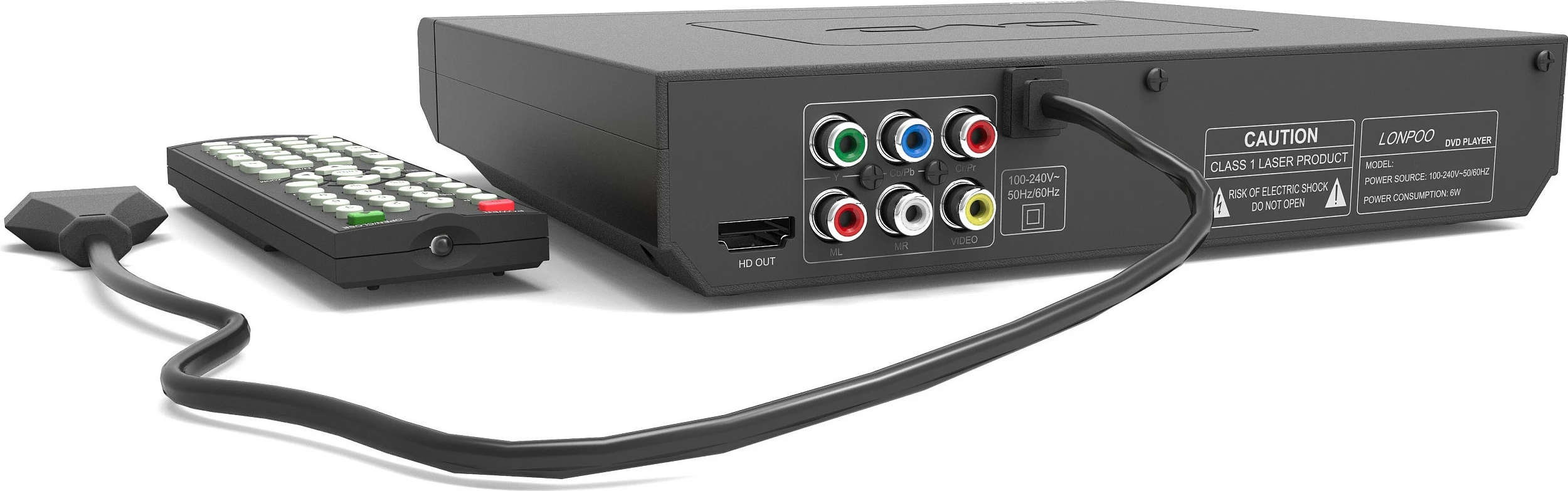 DVD player Reflexion DVD367, HDMI, USB, ekran, zi