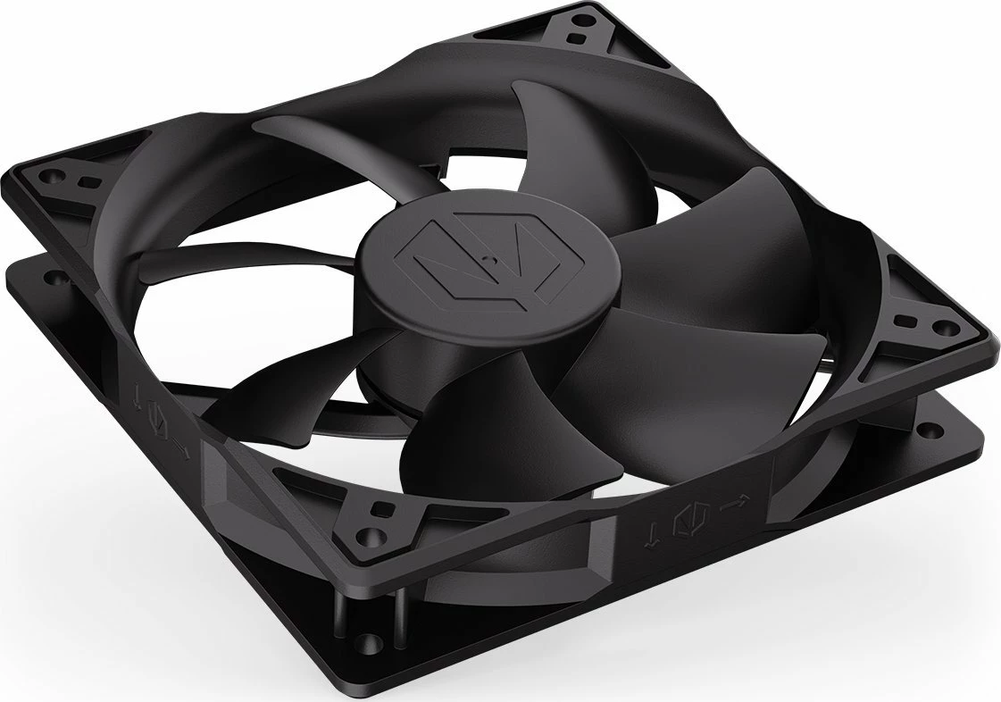 Ventilator kasë PC Endorfy Zephyr 120 (EY4A017) 120 mm 3-pin 1100 rpm FDB, i zi
