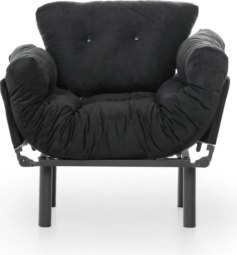 Karrige Wing Nitta, e zezë, Atelier del Sofa