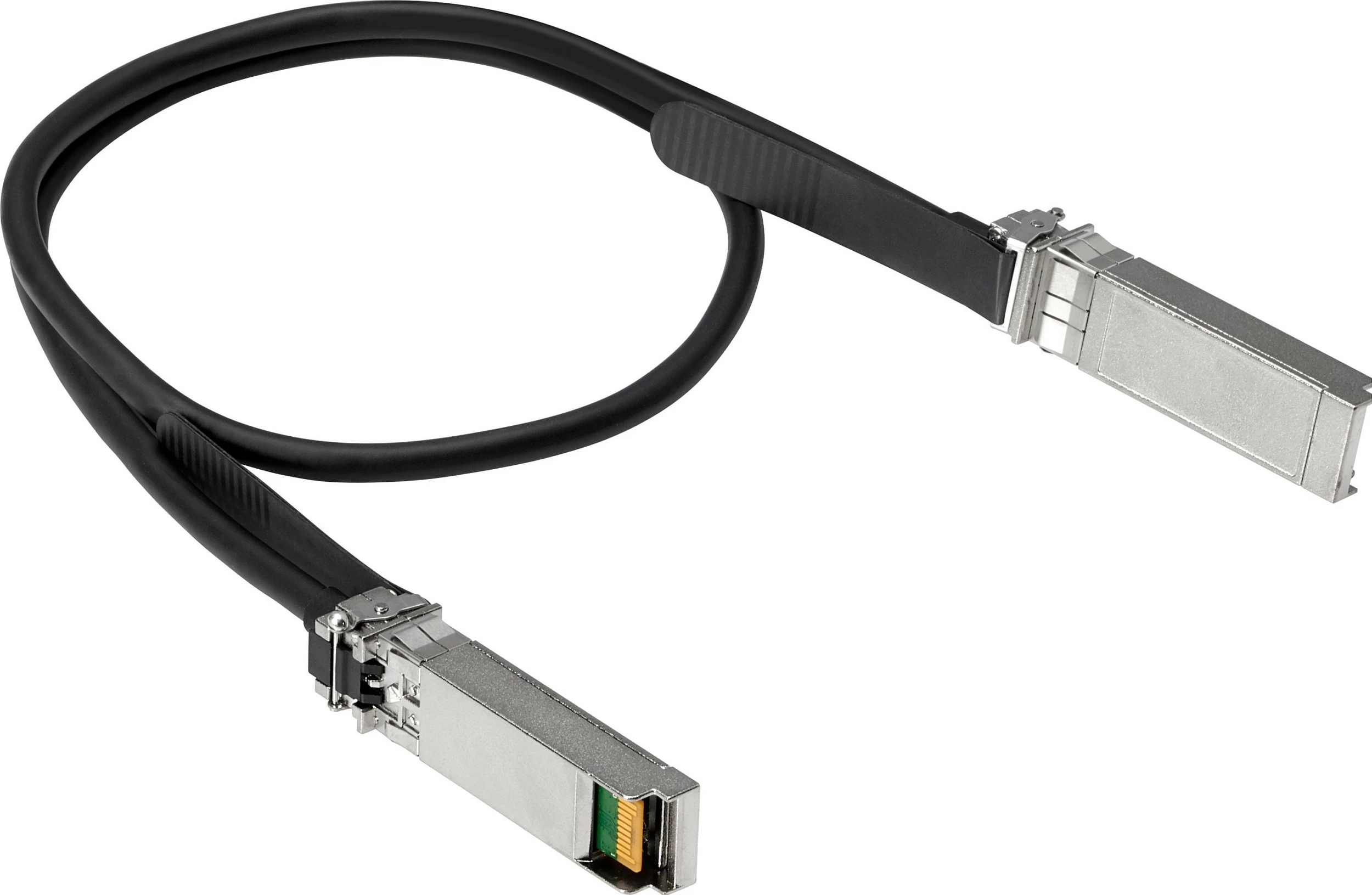 Kabllo DAC HPE Aruba Networking 50G SFP56-SFP56, 0.65 m, e zezë