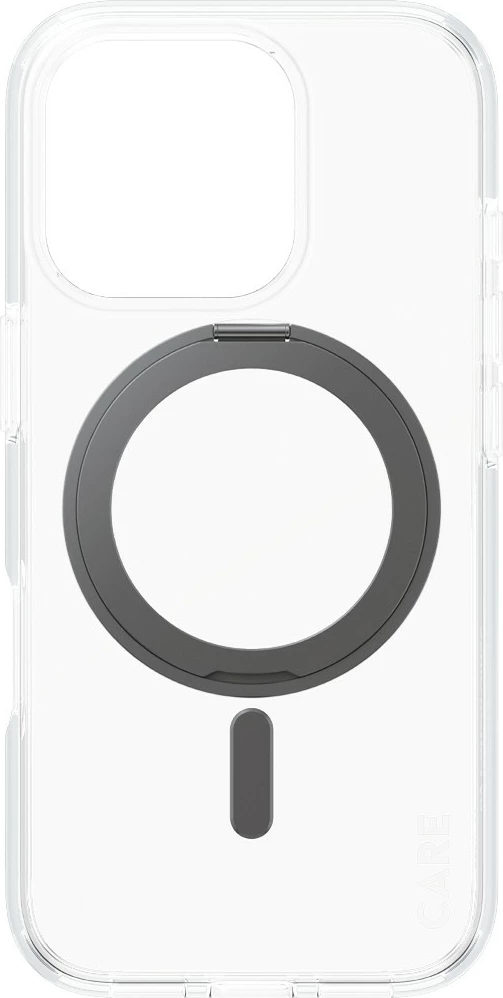 Mbështjellës PanzerGlass CARE Case, MagSAFE, për iPhone 16 Pro, transparent me këmbëz