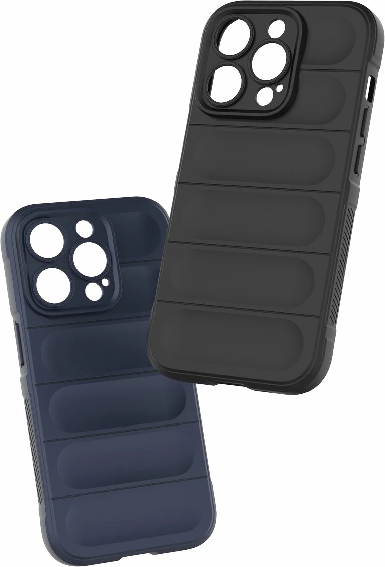 Mbështjellës Hurtel Magic Shield Case për iPhone 14 Pro, elastik, i blinduar, kuq