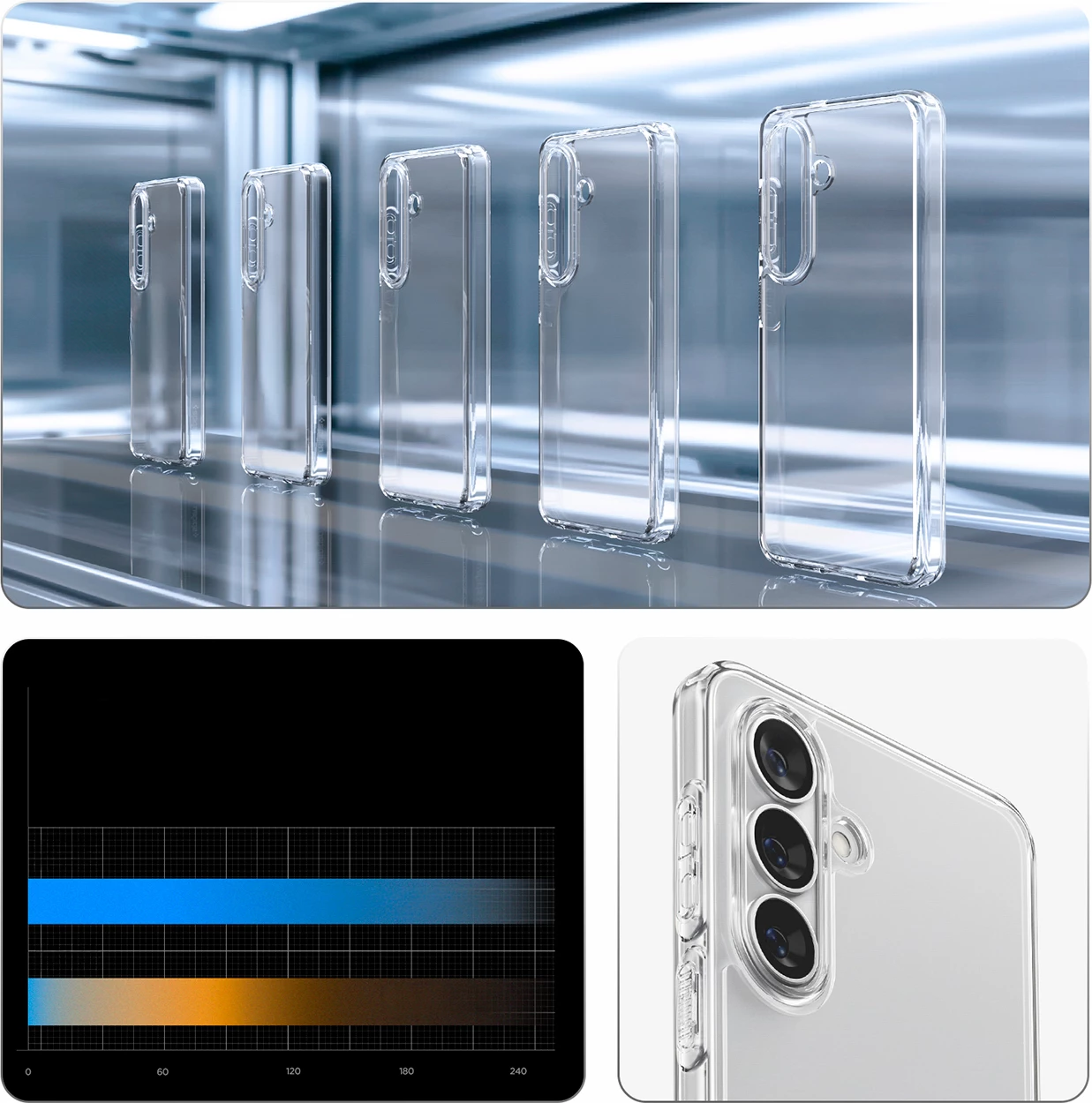 Mbështjellës Spigen Ultra Hybrid Mag për Samsung Galaxy S26+, transparent, 1 copë