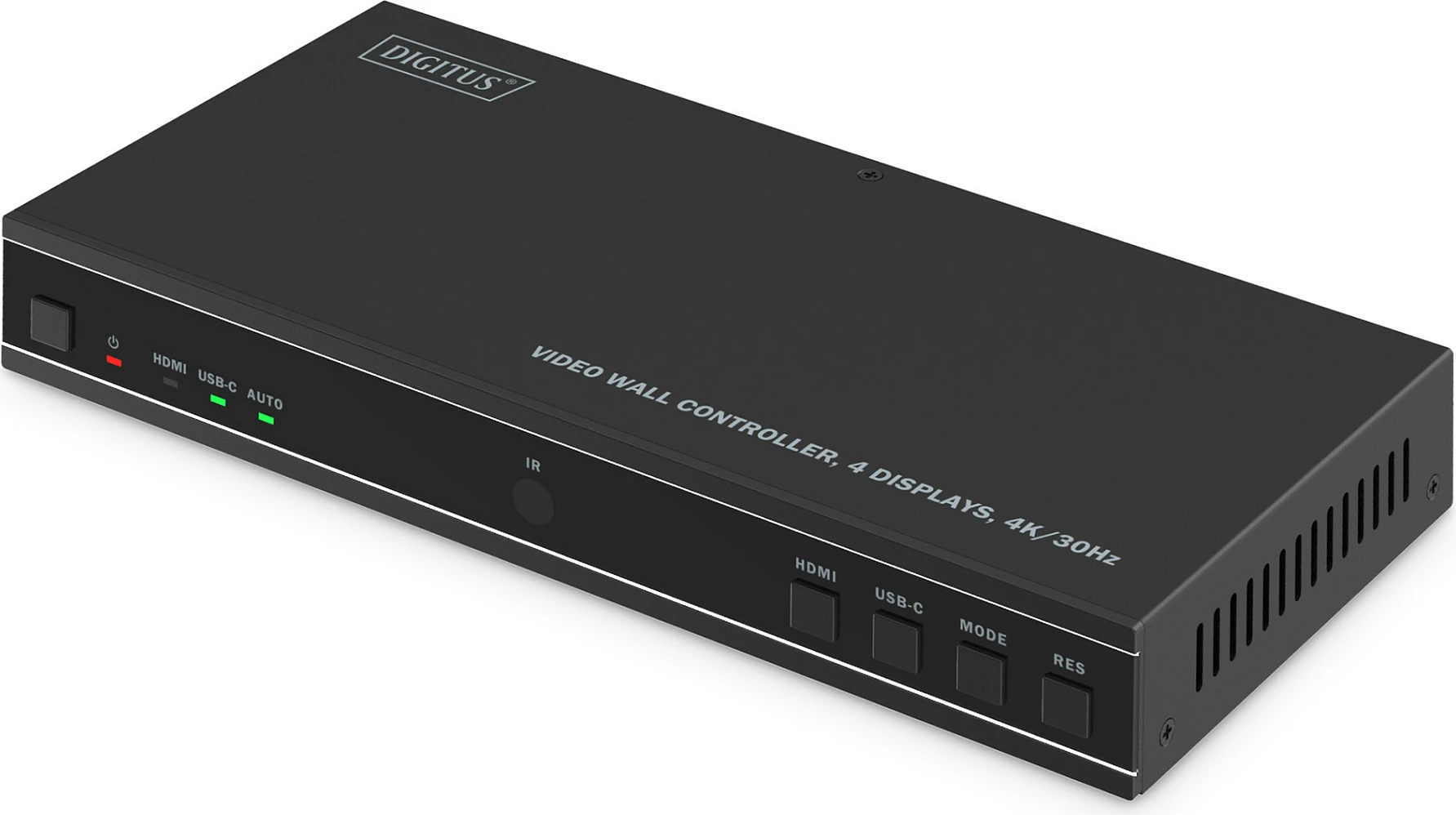 Kontrollues Video Wall Digitus, HDMI 1 në 4, 4K/30Hz, i zi