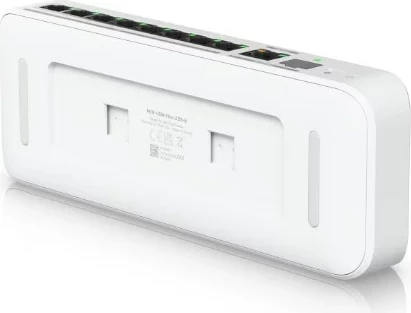 Switch i menaxhueshëm Ubiquiti UniFi Flex 2.5G, 8 porta RJ-45, 2.5G Ethernet, i bardhë