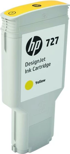 Patron boje HP 727 F9J78A 300 ml DesignJet verdhë