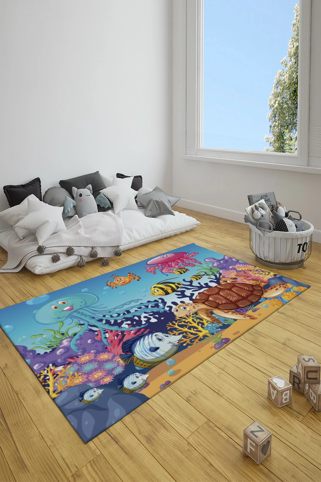 Qilim për fëmijë, shumëngjyrësh, Conceptum Hypnose CT-3079, 120x180cm