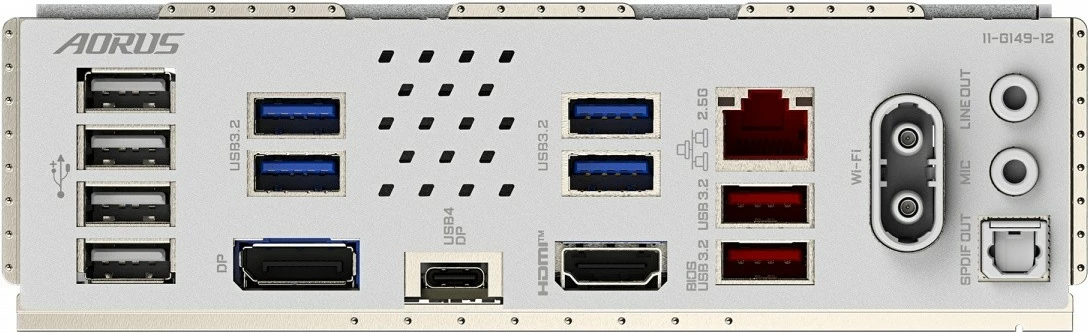 Pllakë amë Gigabyte B860M A ELT WF6E ICE, LGA1851, DDR5, Wi-Fi 6E, Bardhë