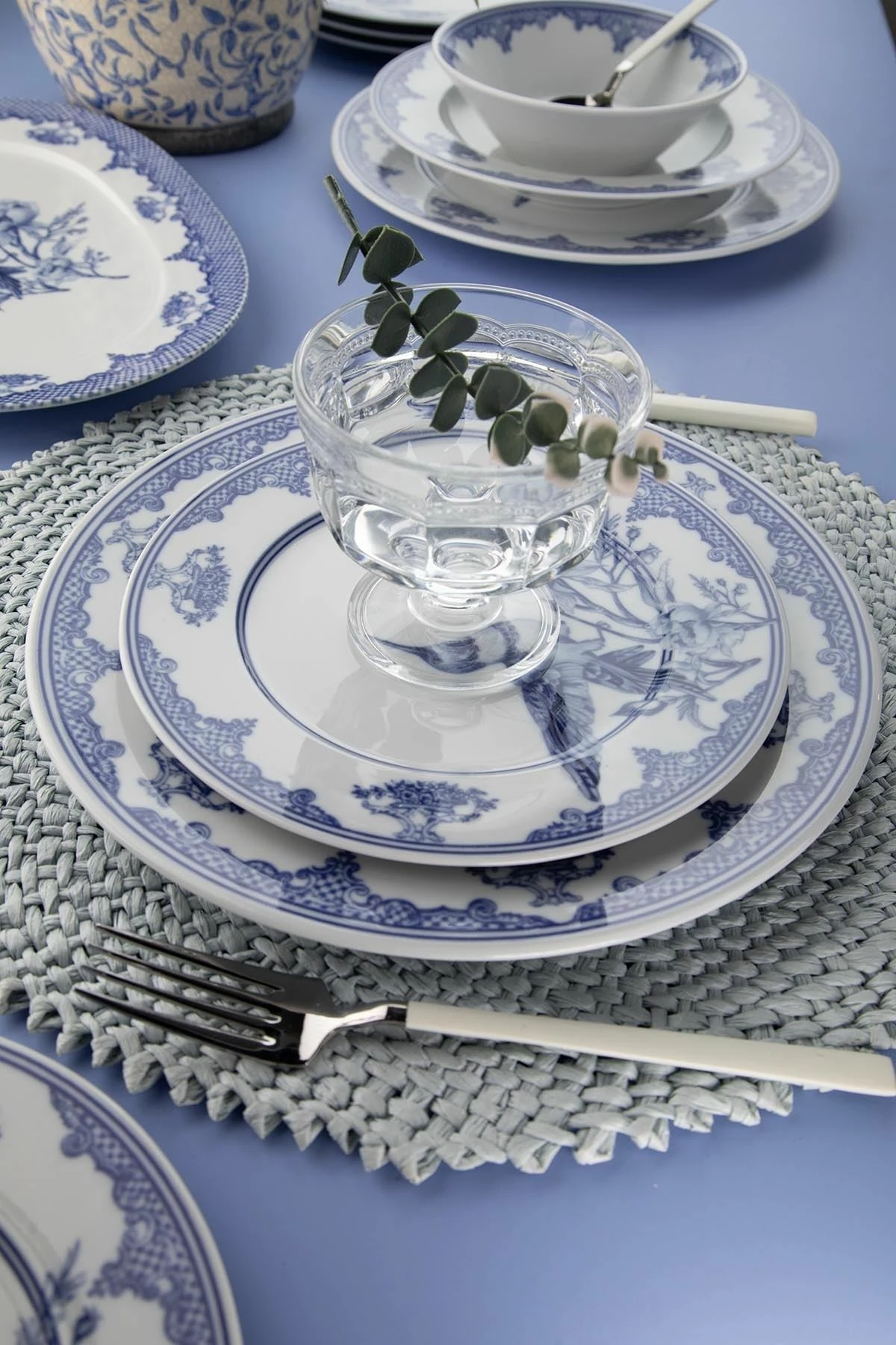 Set enësh darke porcelani, 26 copë, Hermia, NNLB26YT880780