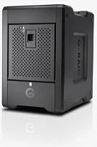 Hard disk i jashtëm SanDisk Professional G-RAID Shuttle 4, 80TB, Thunderbolt 3/USB-C, 4-bay, 1000MB/s, i zi
