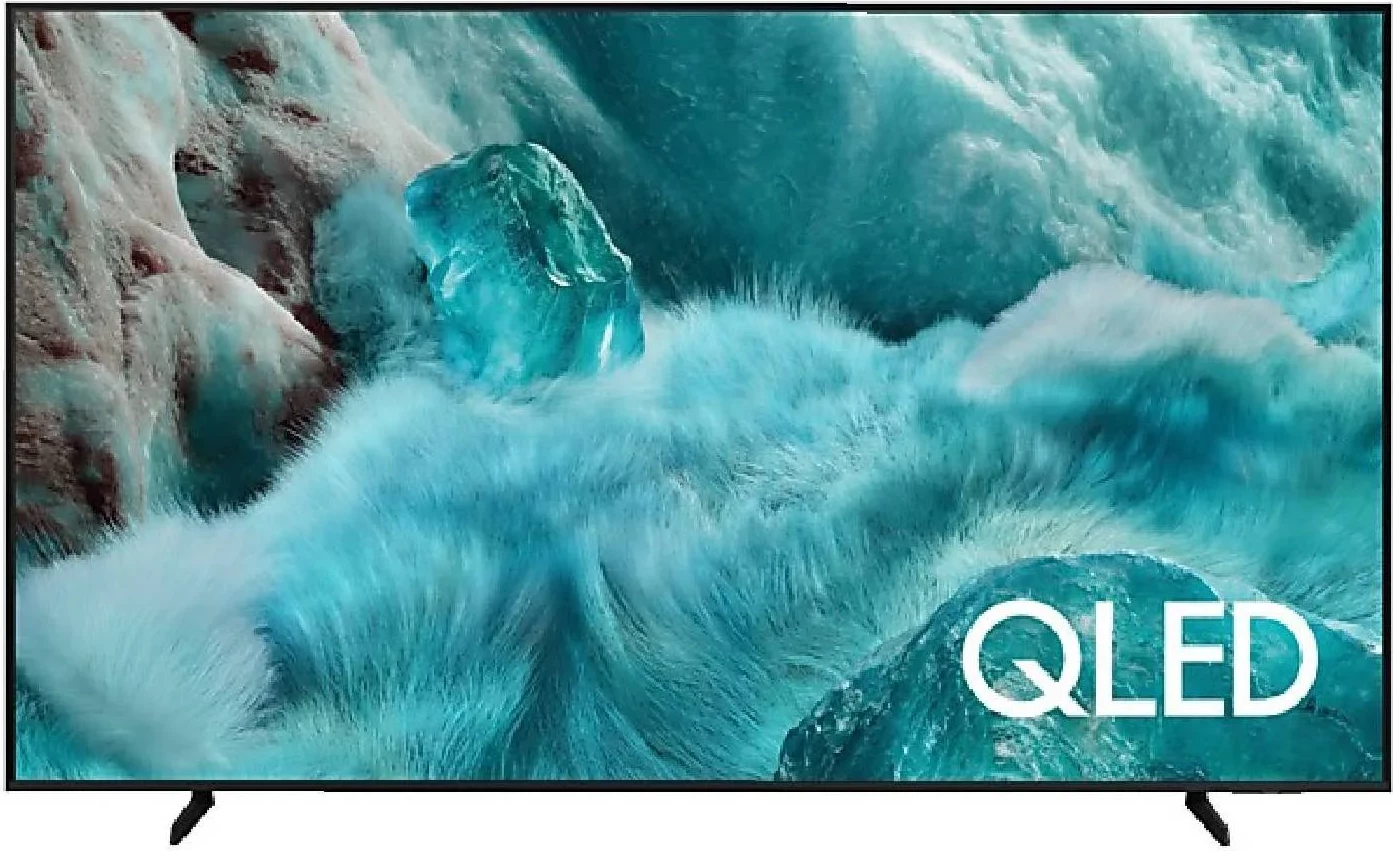 Televizor QLED, Samsung QE43Q7F2AUXXH, 43" UHD 4K, 50Hz, Tizen Smart TV, Q-Symphony & OTS Lite, 3x HDMI, Wi‑Fi 5/Bluetooth 5.3, e zezë