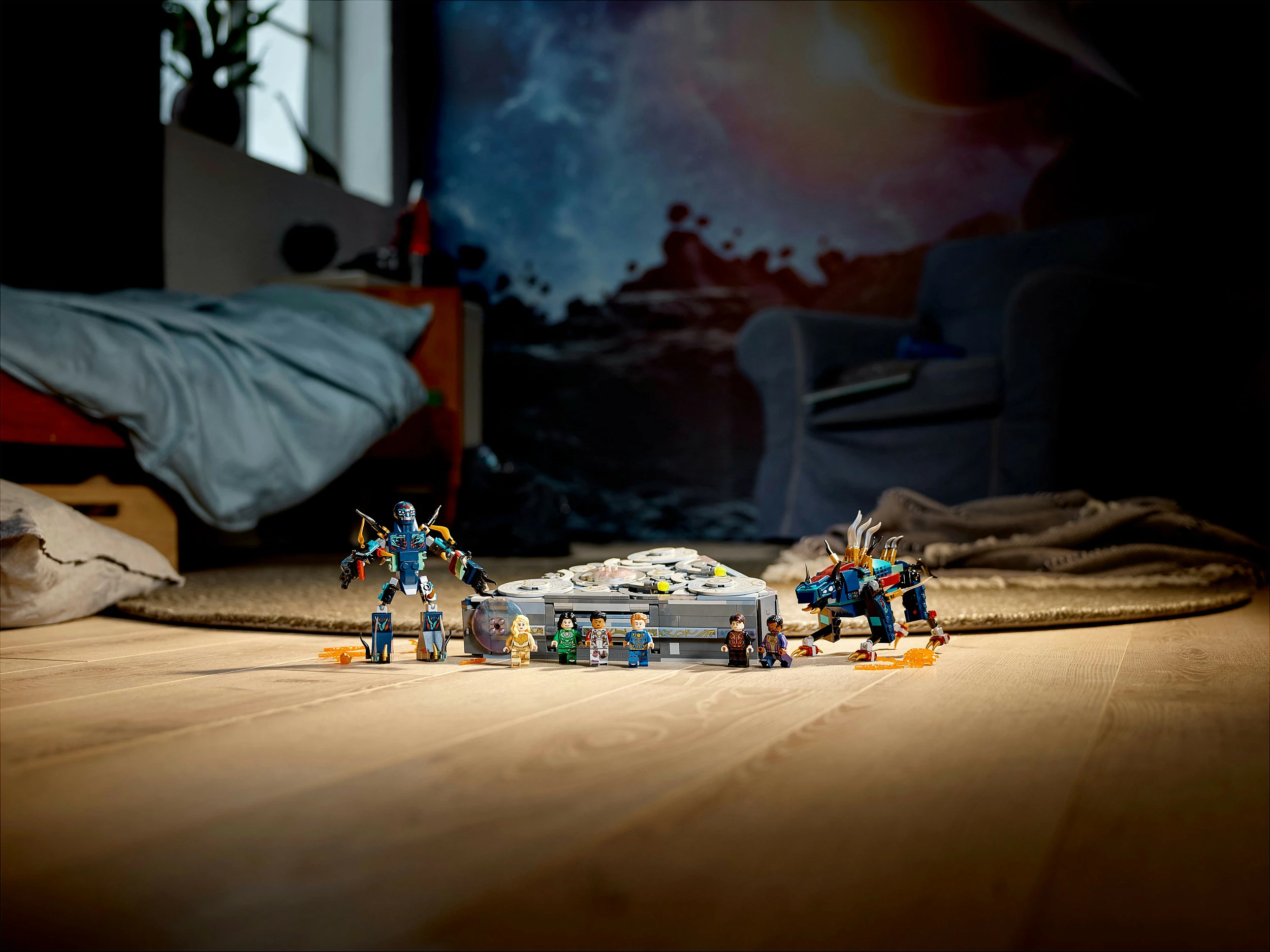 Set ndërtimi LEGO Marvel Avengers Rise of the Domo, 8 vjeç, plastik, 1040 pjesë