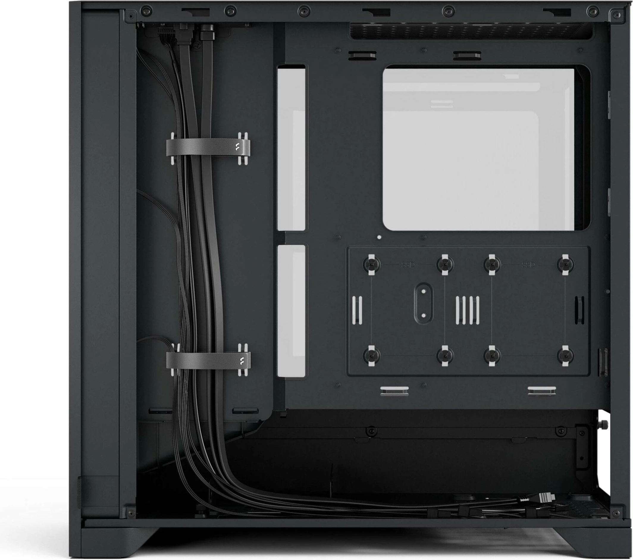 Kasë Fractal Design Pop 2 Air TG (FD-C-POA2A-02) Midi Tower ATX, me dritare, e zezë