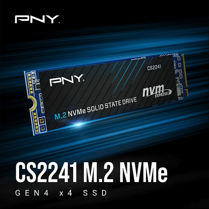 SSD PNY CS2241 1TB M.2 NVMe PCIe 4.0 2280