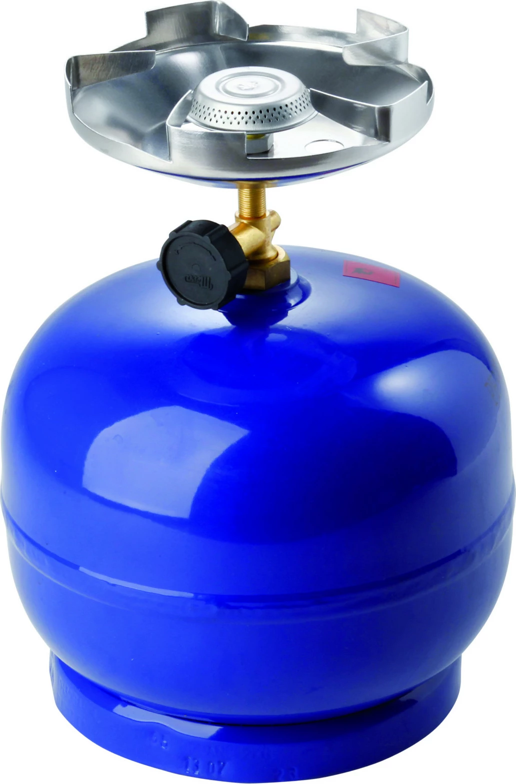 Sobë kampingu me gaz Meva SOLO, 1.2kW, metal, argjend