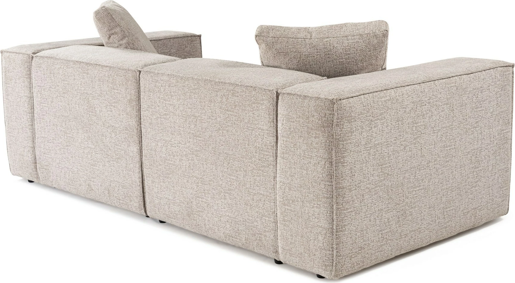 Divan dy vendësh Atelier del Sofa, Lora 2 vendësh, ngjyrë moka