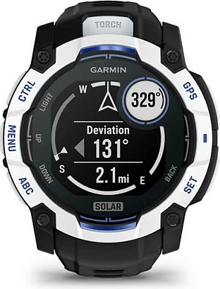 Smartwatch Garmin Instinct, 1.1" MIP touchscreen, GPS, 0.128GB, 45mm, zi/kaltër