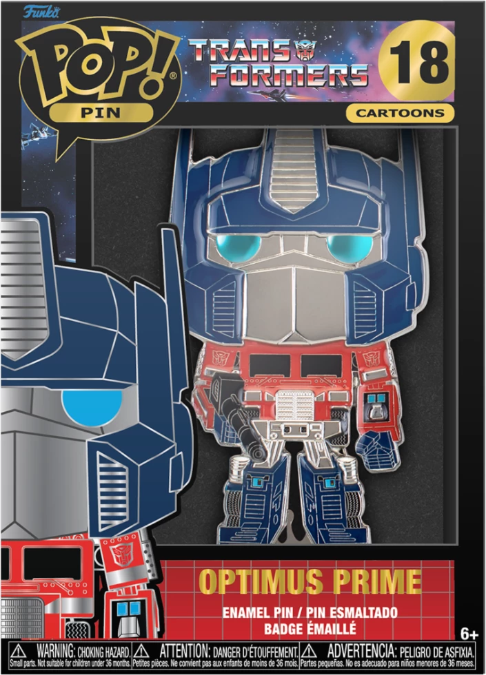 Pin enamel Funko POP! Transformers Optimus Prime Group #18