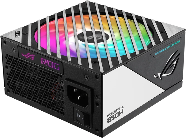 Furnizues energjie (PSU) ASUS ROG Loki SFX-L 850W 80 Plus Platinum, modular, ATX 3.0, PCIe 5.0 (12VHPWR), ARGB, i zi