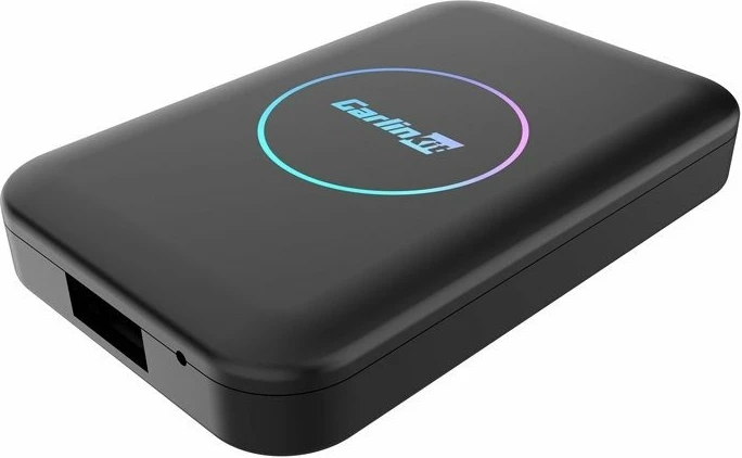 Adapter wireless Carlinkit TBOX LITE S për CarPlay & Android Auto, Android 9.0, Wi‑Fi 2.4/5GHz, Bluetooth 5.4, i zi, set me 2 kabllo USB