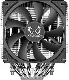 Ftohës ajri për CPU Scythe Fuma 3, 2x120mm PWM, LGA1700/AM5, i zi