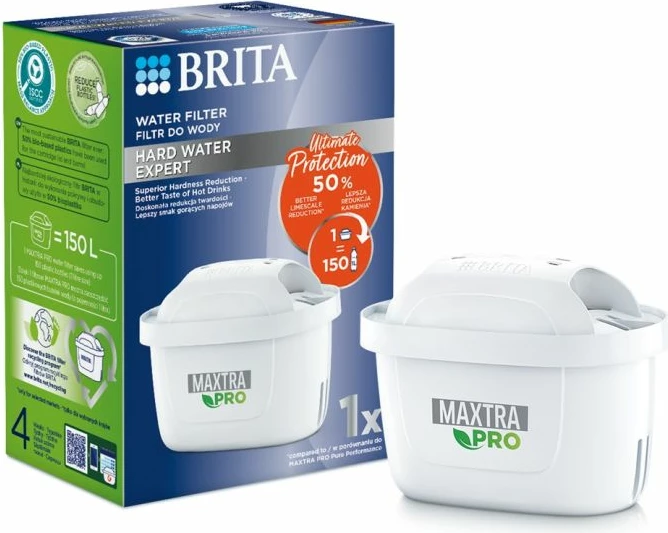 Filtër uji BRITA Maxtra Pro Hard Water Expert 1 copë, i bardhë