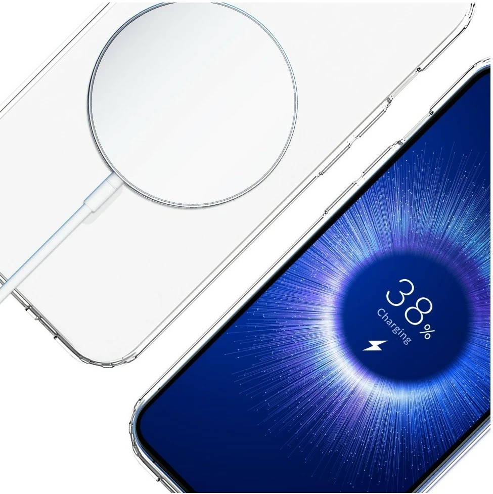 Mbështjellës 3MK Armor MagCase për iPhone 16 Plus, MagSafe, Transparent