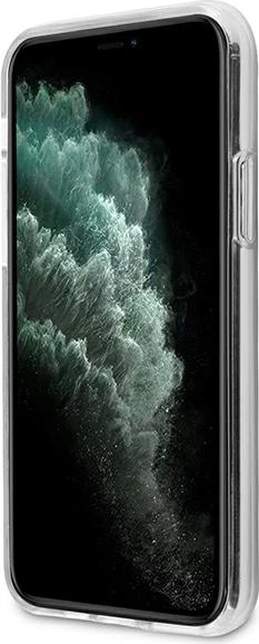 Mbështjellës Mercedes AMG Electroplate Black&White për iPhone 11/XR 6.1", Transparent