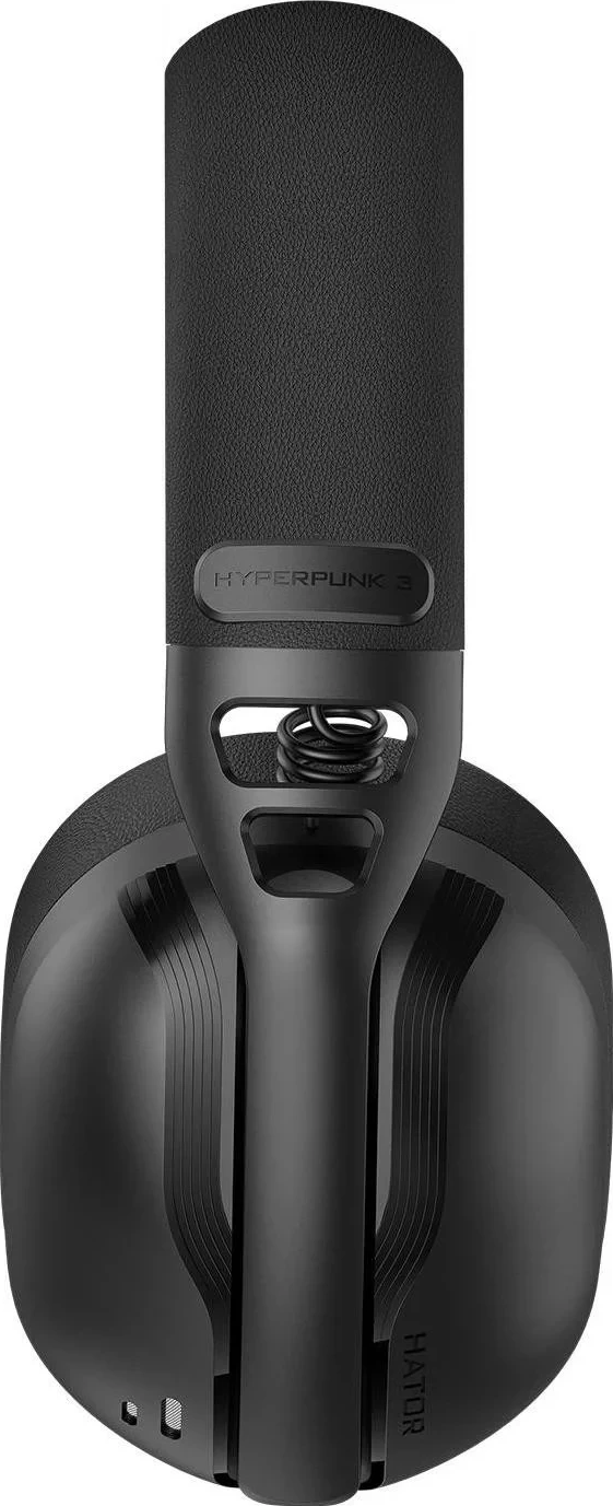 Kufje Hator Hyperpunk 3 Wireless ANC ESH15, me mikrofon të ndashëm, të zeza